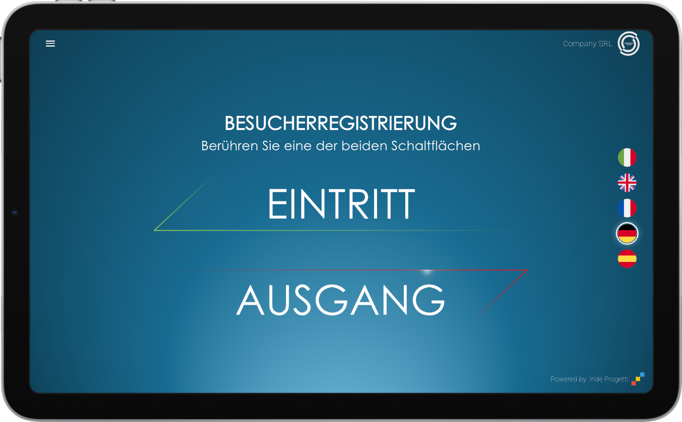 IRIGuest App zur Besuchererfassung