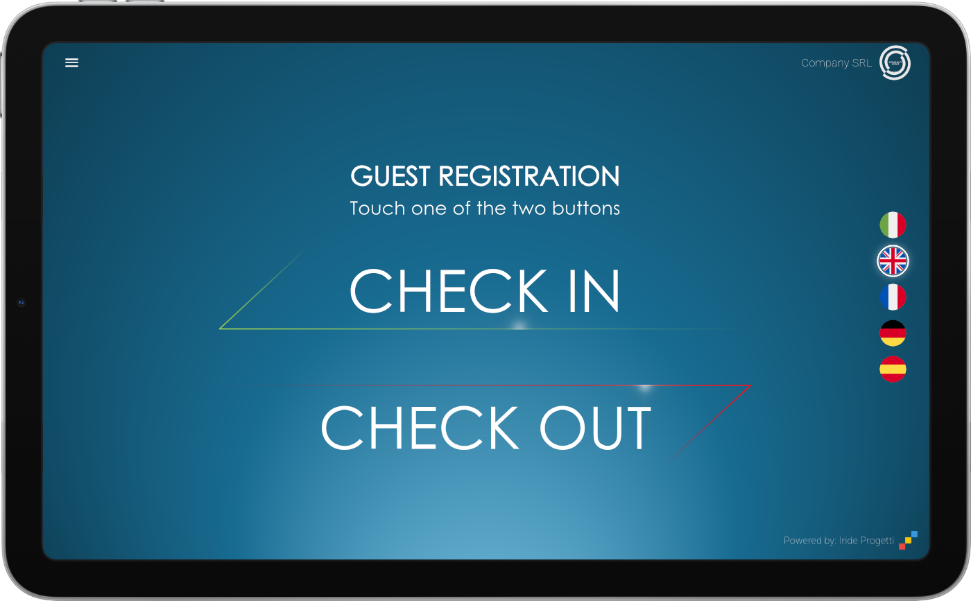 IRIGuest visitor registration app